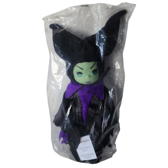 Disney Parks Precious Moments Maleficent Doll makers - SEALED 14" - Picture 1 of 7